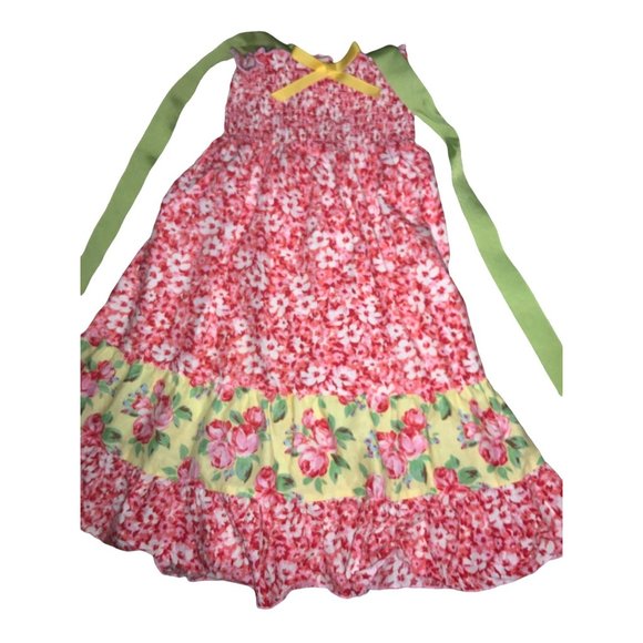 Girls Floral Sun Dress - Picture 4 of 4